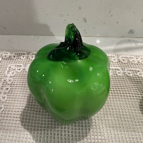 4 pieces of Murano hand blown glass vegetables Vintage Made in Italy - Picture 11 of 16